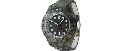 Invicta Men's 45939 Reserve Quartz 3 Hand Green Dial Watch