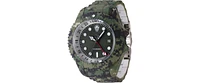 Invicta Men's 45939 Reserve Quartz 3 Hand Green Dial Watch