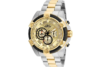 Invicta Men's 25518 Bolt Quartz Chronograph Gold Dial Watch