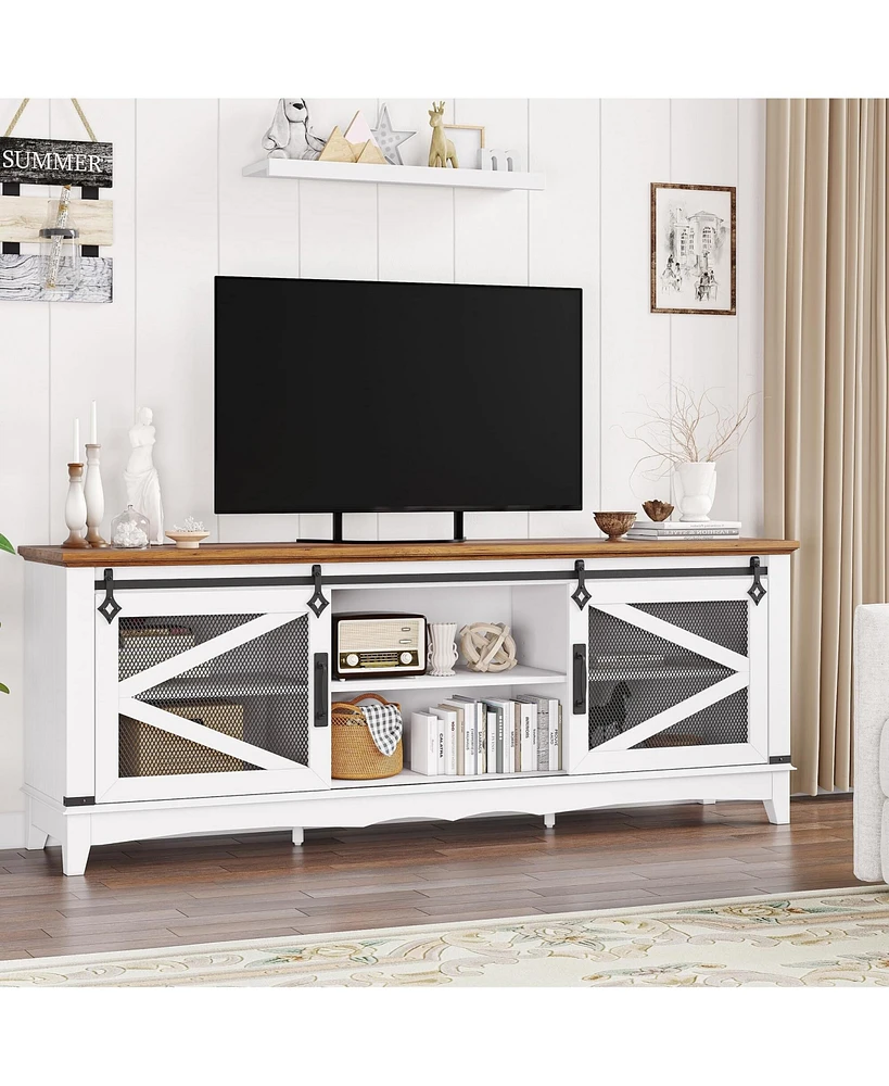 gaomon Modern Tv Stands for Living Room, 65 Inch Tv Stand Entertainment Center