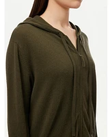 Gobi Cashmere Women's Cashmere Zip-Up Hoodie