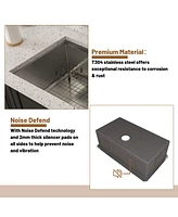 Casainc Undermount Kitchen Sink with Accessories