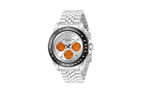 Invicta Men's 31003 Speedway Quartz Chronograph Silver, Orange Dial Watch