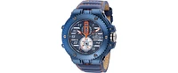 Invicta Men's 47382 Racing Quartz Multifunction Orange, Silver, Blue Dial Watch