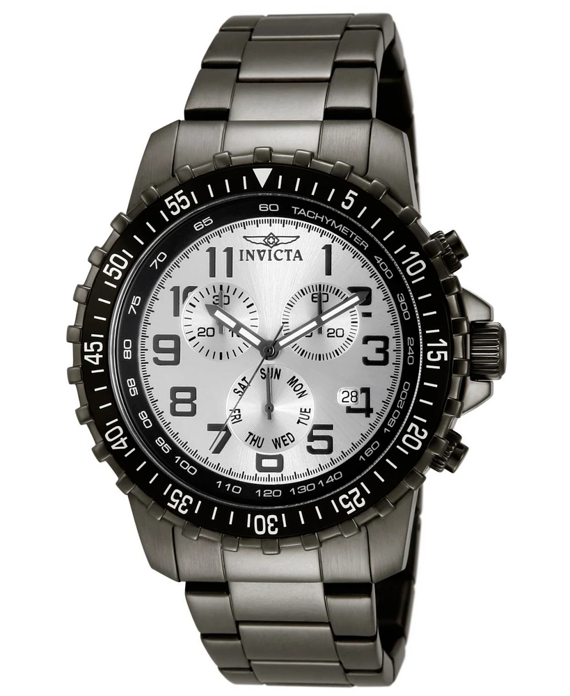 Invicta Men's Specialty Quartz Chronograph Silver Dial Watch
