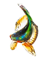 Dale Tiffany 11.5" Bavaro Fish Art Glass Figurine