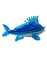 Dale Tiffany 11.5" Coronado Fish Art Glass Figurine