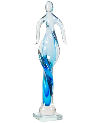 Dale Tiffany 17" Astral Art Glass Figurine