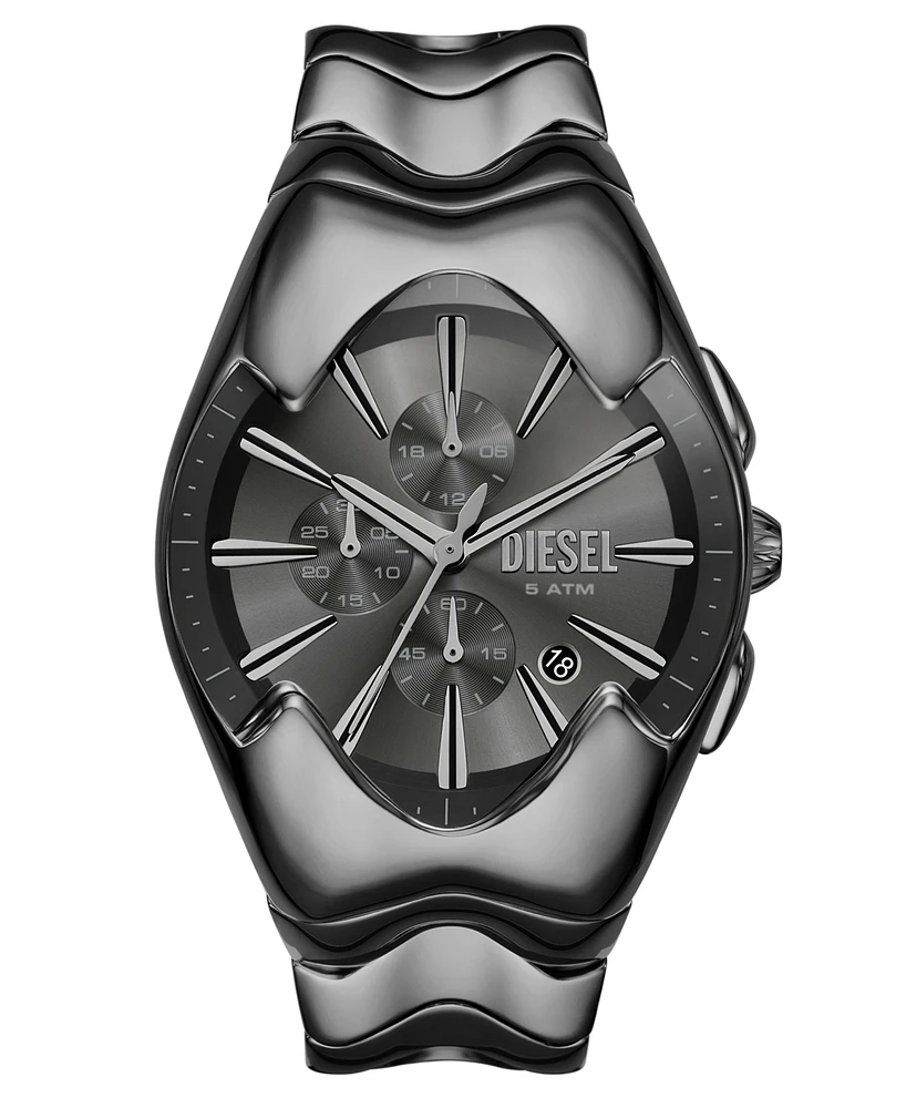 Diesel Men's Mercurial Quartz Chronograph Gray Stainless Steel Watch, 45mm