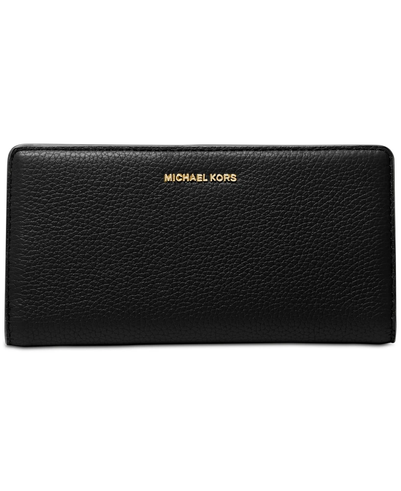 Michael Kors Bryant Large Slim Leather Snap Wallet