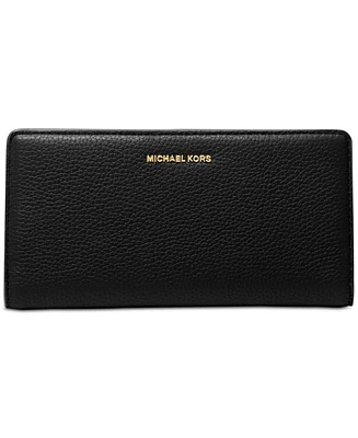 Michael Kors Bryant Large Slim Leather Snap Wallet