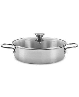 Arch Studio Stainless Steel 3-Qt. Everyday Pan & Lid, Exclusively at Macy's