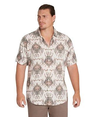 Johnny Bigg Big & Tall Atlas Ikat Print Shirt
