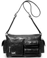 Michael Kors Dakota Medium Pocket Leather Shoulder Bag