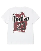 Jordan Big Boys Jersey College Short Sleeve Tee