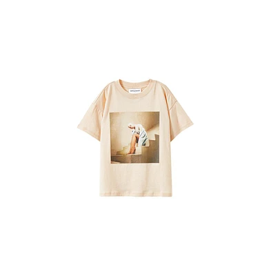 Cotton On Little Girls License Drop Shoulder Short Sleeve Tee