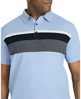 Johnny Bigg Men's Nile Engineered Stripe Polo