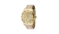 Invicta Men's 48379 Specialty Quartz Chronograph Gold Dial Watch