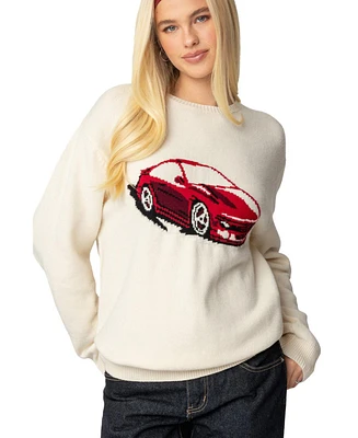 Edikted Women's Motor Medley Sweater