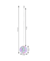 5" Electric Plug-In Indoor/Outdoor 50ct Led Lighted Ball Hanging Ornament