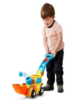VTech Pop-a-Balls Push Pop Bulldozer