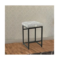 Slickblue Counter Stool with Geometric Pattern – Modern Design for Kitchen & Bar Seating