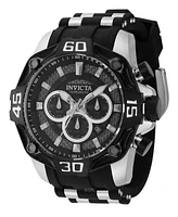 Invicta Men's Pro Diver Quartz Chronograph Black Dial Watch