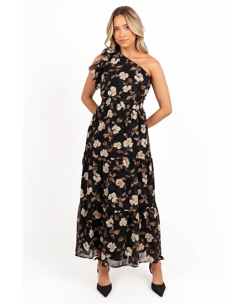 Petal and Pup Women's Layley One Shoulder Maxi Dress