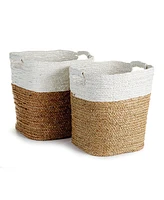 Napa Home & Garden Madura Rectangular Baskets, Set Of 2