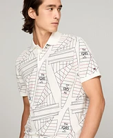 Tommy Hilfiger Men's Regular-Fit Sailing Graphic Polo Shirt