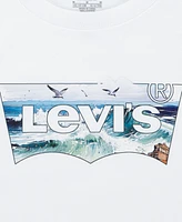 Levi's Big Boys Crashing Waves Batwing T-Shirt