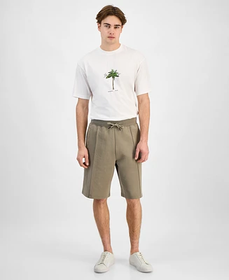 Hugo Boss Men's Dilmos Relaxed Fit Drawstring 10-31/50" Shorts