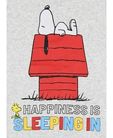 Peanuts Big Girls Snoopy Happiness Is Sleeping Tank Pajama Set