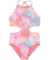 Hurley Big Girls Halter Monokini Swimsuit