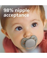 Philips Avent Ultra Soft Pacifier 6-18m, misty dawn / silk beige, 8 pack