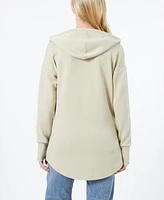 Cable & Gauge Women's Yummy Zip Front Hoodie Tunic