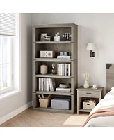 gaomon Farmhouse Book Shelf with Storage