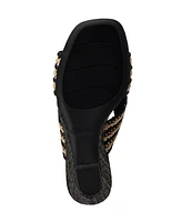 Nine West Women's Novela Woven Slip-On Wedge Sandals