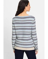 Olsen Women's Striped Sweater