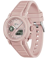 Lacoste Women's LC33 Pink Silicone Strap Watch, 40mm