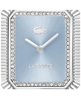 Lacoste Women's Parisienne Silver Tone Stainless Steel Bracelet Watch, 28.3 x 20.7mm