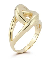 Rachel Zoe 14K Gold Plated Sterling Silver Polished Knot Ring