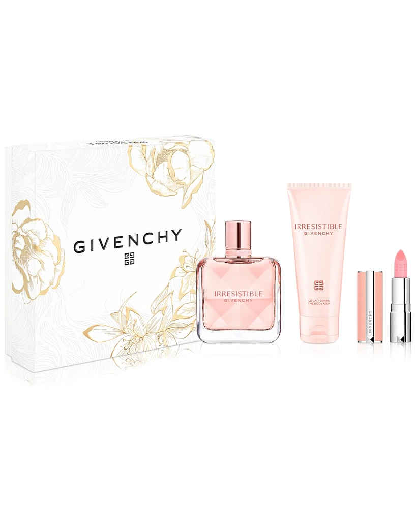 Givenchy 3-Pc. Irresistible Eau de Parfum & Rose Perfecto Lip Balm Gift Set, Exclusively at Macy's