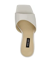 Nine West Women's Disko Square Toe Stiletto Sandals