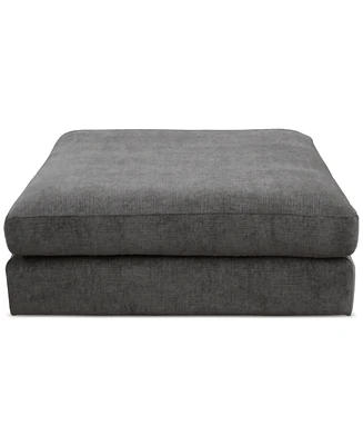 Merten Fabric Castered Ottoman, Exclusively at Macy's