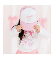 Sweet Wink Girls Coquette Bow Patch Hat