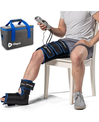 Lifepro Ice Therapy Machine for Knee, Ankle, Calf, & Thigh - Includes Reusable Wraps for Cold Therapy Relief