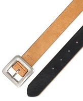 Levi's Women's Casual 2-In-1 Reversible Square Center Bar Buckle Belt