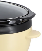 MegaChef 6.5 Quart Oval Electric Slow Cooker