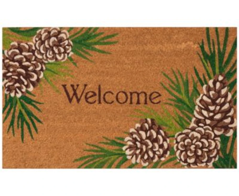 Liora Manne Natura Pinecone Border Rug Collection